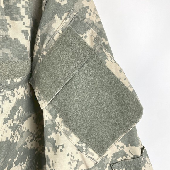 NWT Army Combat Uniform Coat Digital Camouflage Insect Repellent Apparel ACU 39R - Picture 5 of 10